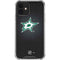 NHL Dallas Stars Black Background iPhone 12 Mini Clear Case