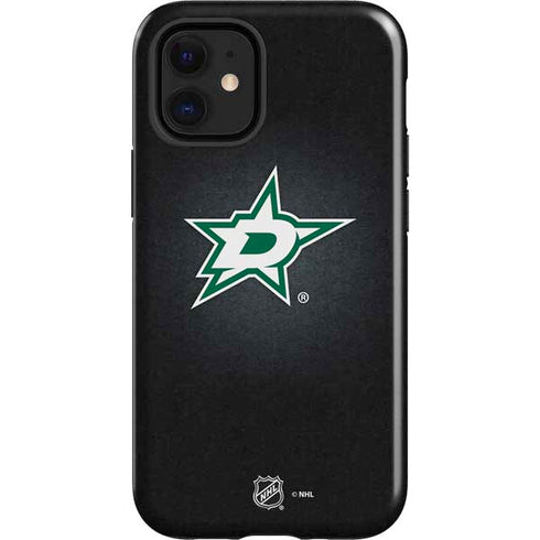 NHL Dallas Stars Black Background iPhone 12 Mini Impact Case