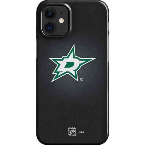 NHL Dallas Stars Black Background iPhone 12 Mini Lite Case