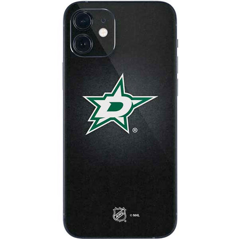 NHL Dallas Stars Black Background iPhone 12 Mini Skin