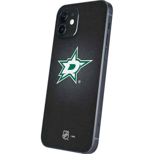 NHL Dallas Stars Black Background iPhone 12 Mini Skin