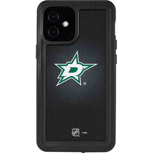 NHL Dallas Stars Black Background iPhone 12 Mini Waterproof Case