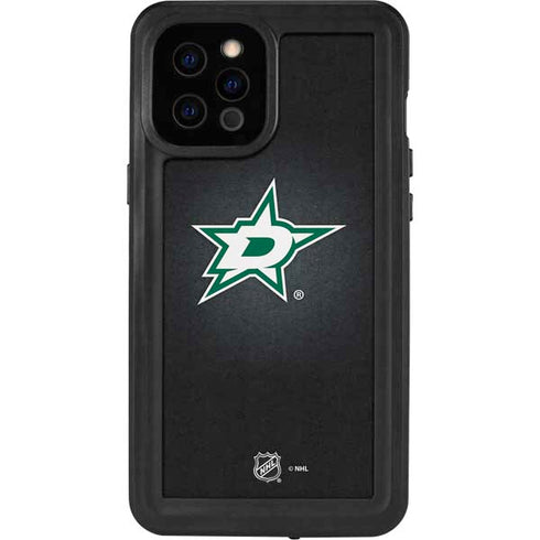 NHL Dallas Stars Black Background iPhone 12 Pro Max Waterproof Case