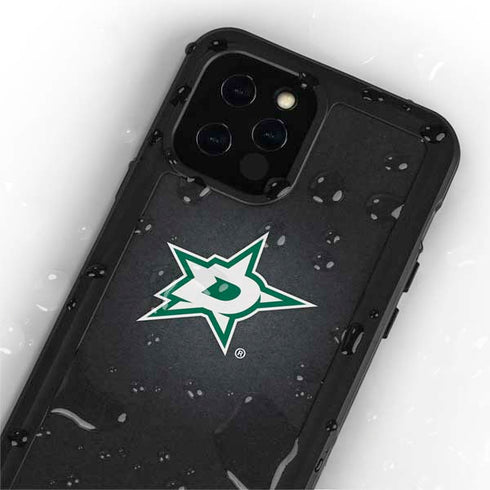 NHL Dallas Stars Black Background iPhone 12 Pro Waterproof Case