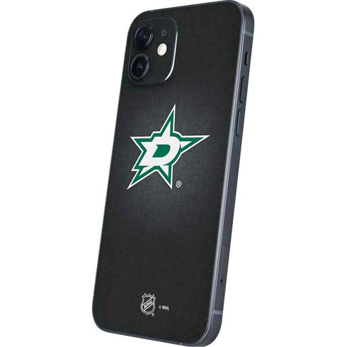 NHL Dallas Stars Black Background iPhone 12 Skin