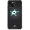 NHL Dallas Stars Black Background iPhone 13 Mini Clear Case