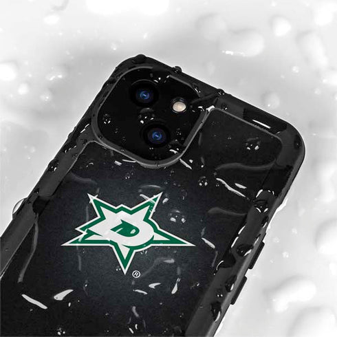 NHL Dallas Stars Black Background iPhone 13 Mini Waterproof Case