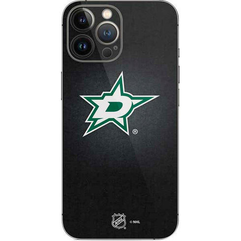 NHL Dallas Stars Black Background iPhone 13 Pro Max Skin