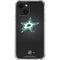 NHL Dallas Stars Black Background iPhone 14 Clear Case