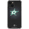 NHL Dallas Stars Black Background iPhone 14 Plus Clear Case