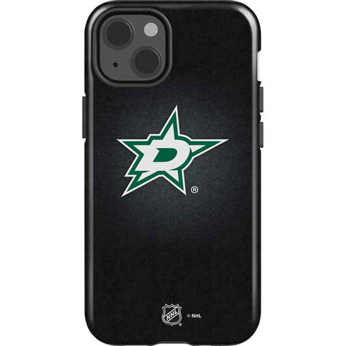 NHL Dallas Stars Black Background iPhone 15 Impact Case