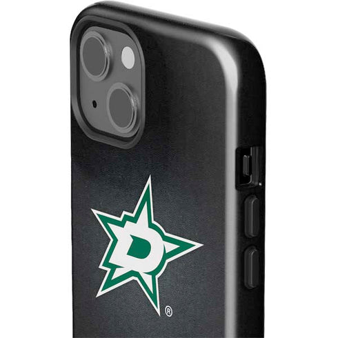 NHL Dallas Stars Black Background iPhone 15 Impact Case