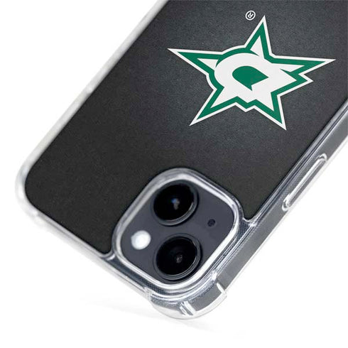 NHL Dallas Stars Black Background iPhone 15 Plus MagSafe Case