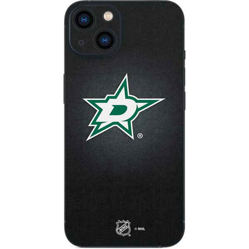 NHL Dallas Stars Black Background iPhone 15 Plus Skin