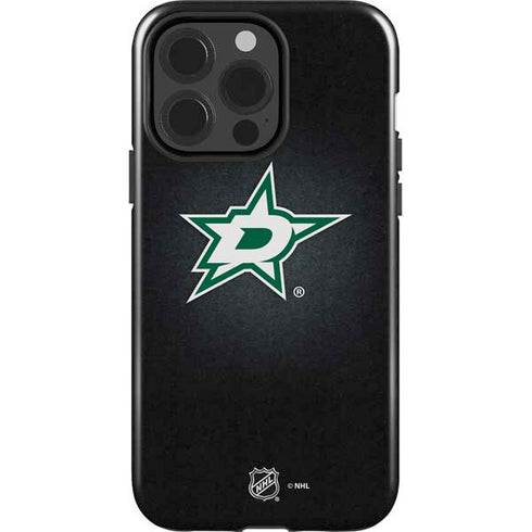 NHL Dallas Stars Black Background iPhone 14 Pro Impact Case