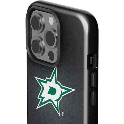 NHL Dallas Stars Black Background iPhone 14 Pro Impact Case