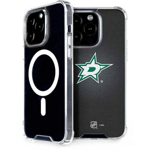 NHL Dallas Stars Black Background iPhone 15 Pro MagSafe Case