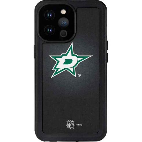 NHL Dallas Stars Black Background iPhone 14 Pro Max Waterproof Case