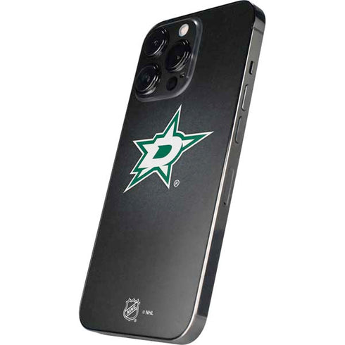 NHL Dallas Stars Black Background iPhone 14 Pro Skin