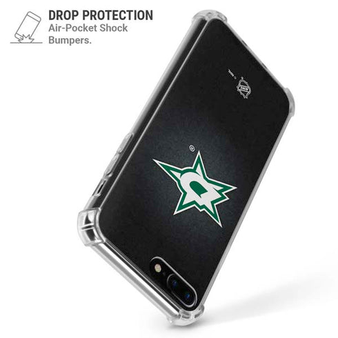NHL Dallas Stars Black Background iPhone 7/8 Plus Clear Case