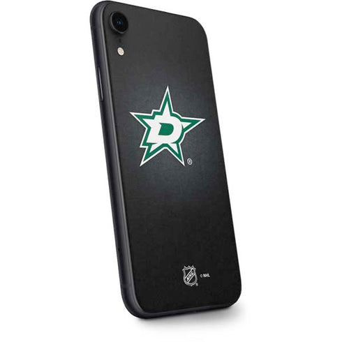 NHL Dallas Stars Black Background iPhone XR Skin