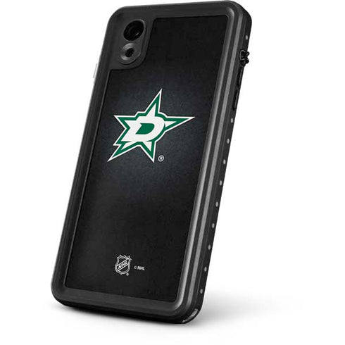NHL Dallas Stars Black Background iPhone XR Waterproof Case