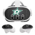 NHL Dallas Stars Black Background Meta Quest 3 Skin