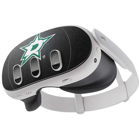 NHL Dallas Stars Black Background Meta Quest 3 Skin