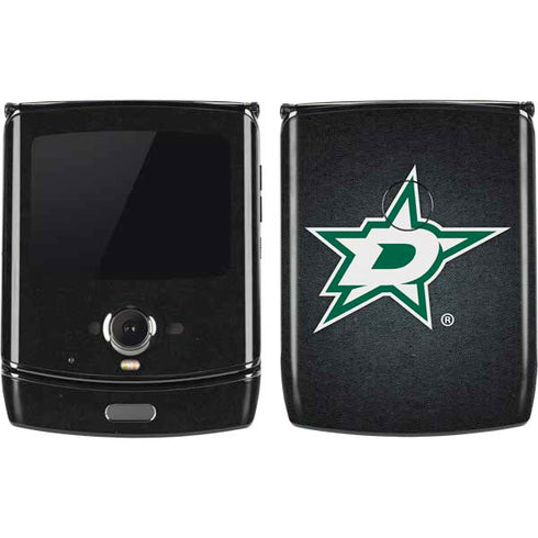 NHL Dallas Stars Black Background Motorola RAZR Skin