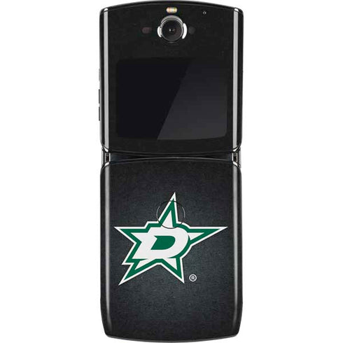 NHL Dallas Stars Black Background Motorola RAZR Skin