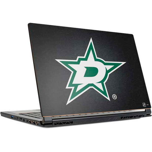 NHL Dallas Stars Black Background MSI GS65 Stealth Laptop Skin