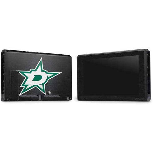 NHL Dallas Stars Black Background Nintendo Switch Bundle Skin