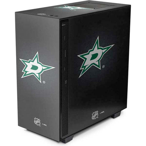 NHL Dallas Stars Black Background NZXT H510 Compact ATX Mid-Tower Case Skin