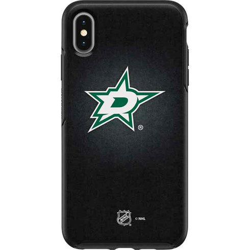 NHL Dallas Stars Black Background Otterbox Symmetry iPhone Skin