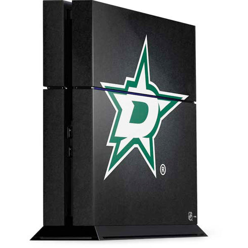 NHL Dallas Stars Black Background PS4 Console Skin