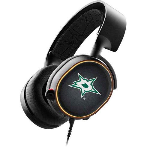 NHL Dallas Stars Black Background SteelSeries Arctis 5 Skin