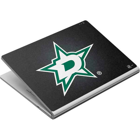 NHL Dallas Stars Black Background Surface Book Skin