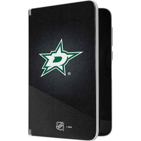 NHL Dallas Stars Black Background Surface Duo Skin