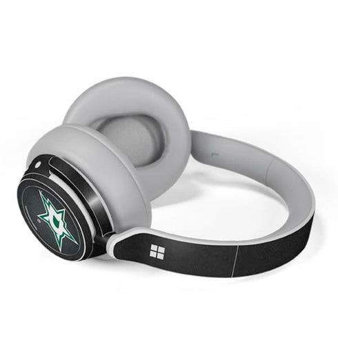 NHL Dallas Stars Black Background Surface Headphones Skin