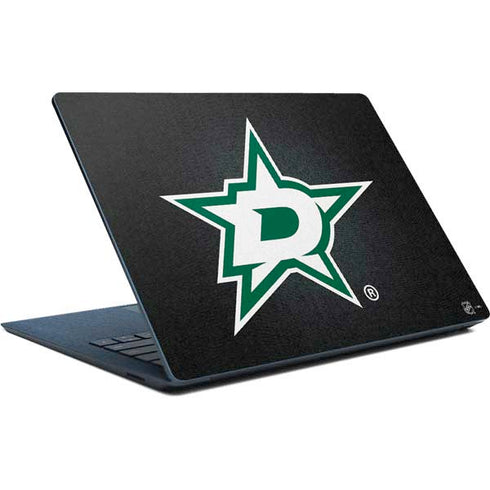 NHL Dallas Stars Black Background Surface Laptop Skin