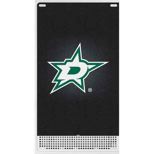 NHL Dallas Stars Black Background Xbox Series S Bundle Skin