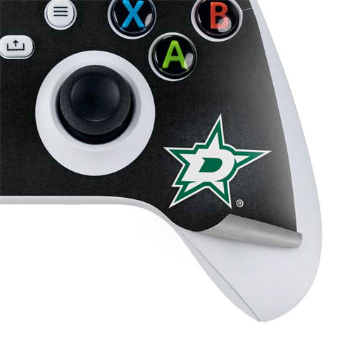 NHL Dallas Stars Black Background Xbox Series S Bundle Skin