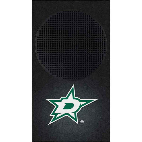 NHL Dallas Stars Black Background Xbox Series S Console Skin