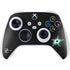 NHL Dallas Stars Black Background Xbox Series S Controller Skin