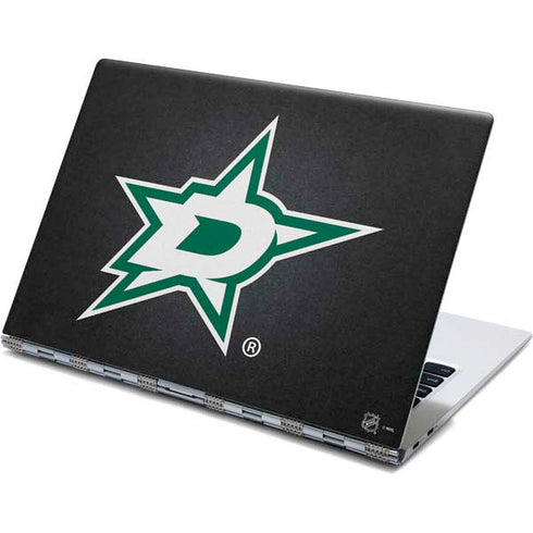 NHL Dallas Stars Black Background Yoga 910 2-in-1 14in Touch-Screen Skin