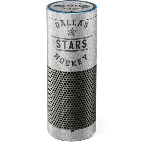NHL Dallas Stars Black Text Amazon Echo Skin