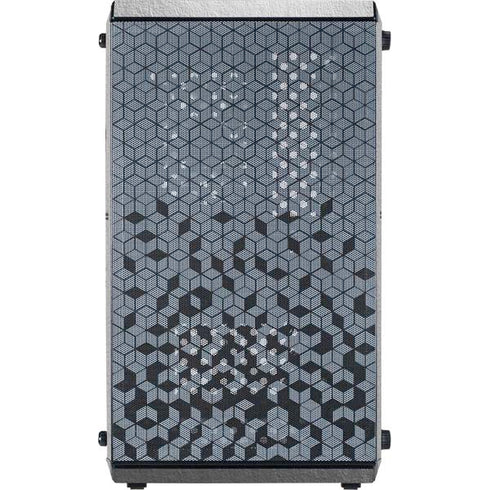 NHL Dallas Stars Black Text Cooler Master MasterBox Q300L Mini Tower Skin