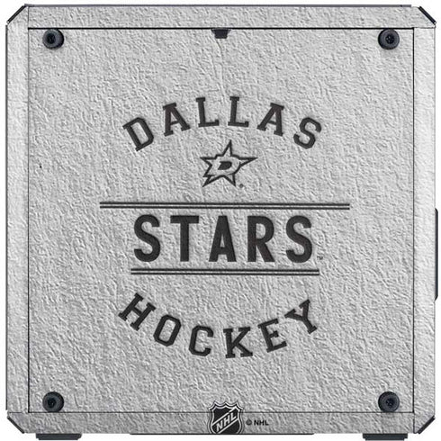 NHL Dallas Stars Black Text Cooler Master MasterBox Q300L Mini Tower Skin
