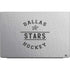 NHL Dallas Stars Black Text Dell Vostro Skin