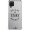 NHL Dallas Stars Black Text Galaxy A12 Clear Case